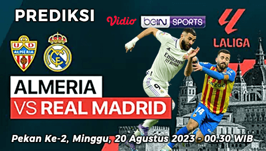 Prediksi Almeria vs Real Madrid pada Pekan ke-2 Liga Spanyol 2023-2024